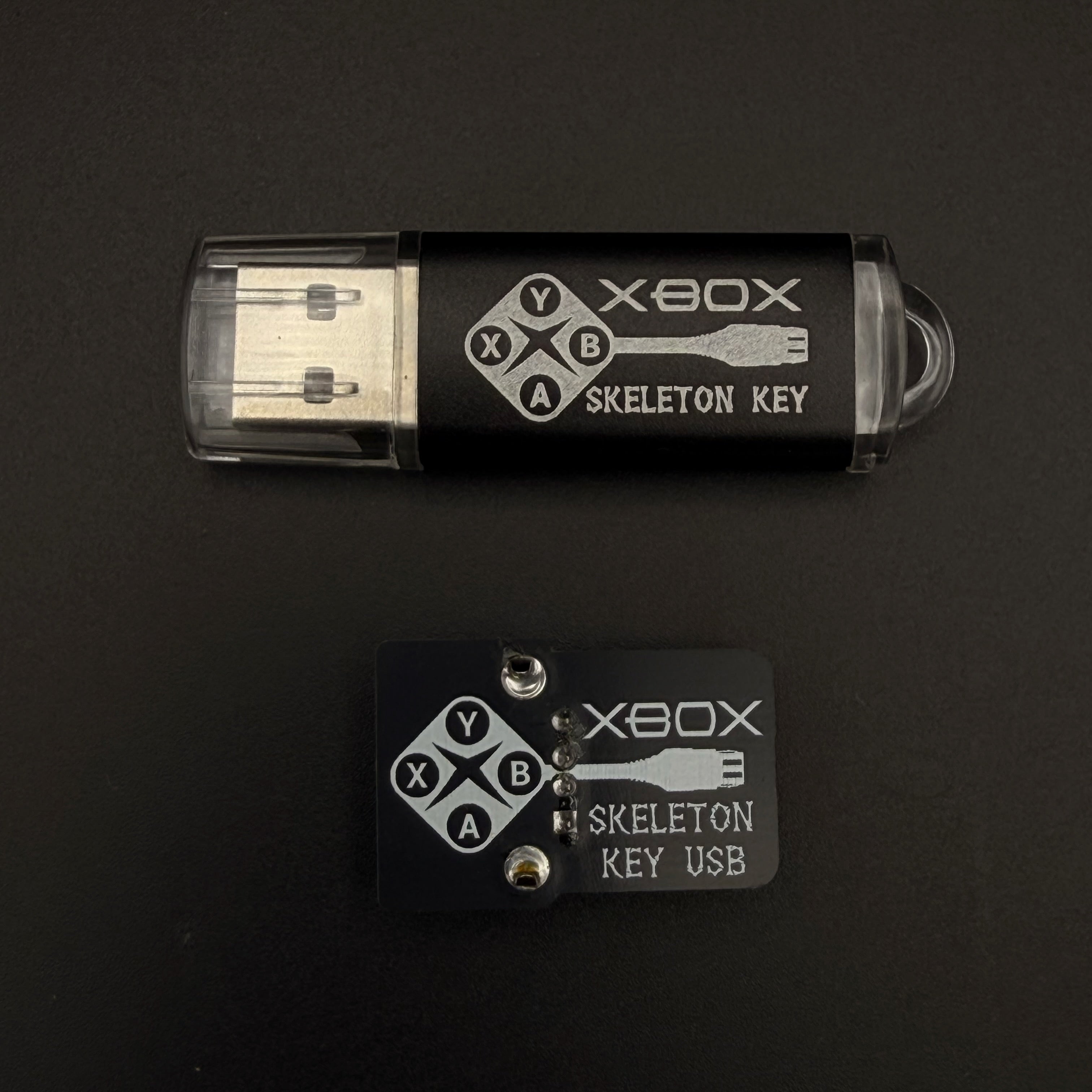 OG XBOX Skeleton Key with USB adapter – Ringer Keys